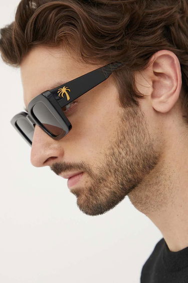 Slnečné okuliare Palm Angels Palm Angels Square Sunglasses Čierna | PERI057.521007, 4