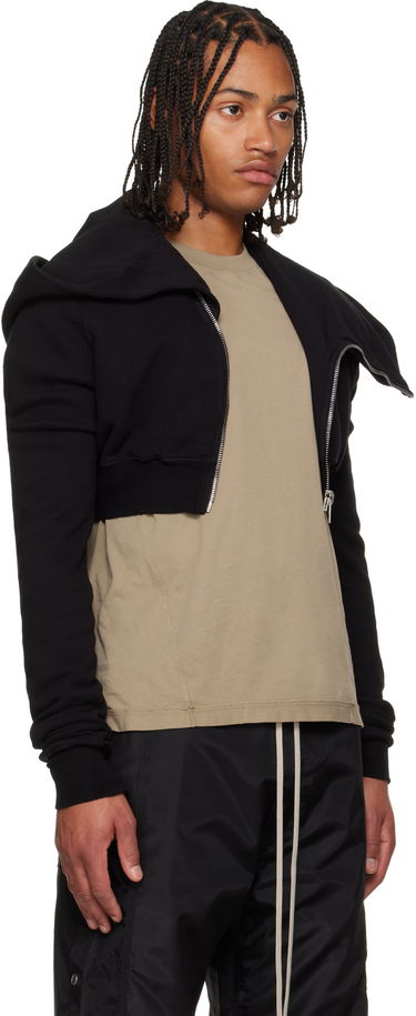 Mikina Rick Owens Concordians Micro Mountain Hoodie Čierna | DU02E7284 FSL, 1
