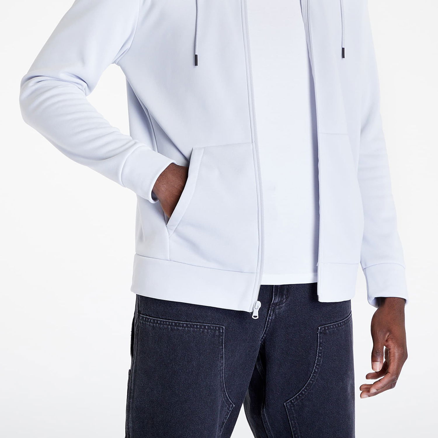 Mikina Under Armour Fleece Full-Zip Hoodie Šedá | 1373357-014, 1