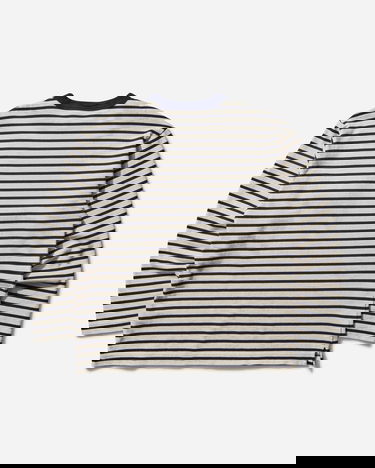 Tričko and wander Orcival Striped Pocket Tee Béžová | 5745184092 031, 2
