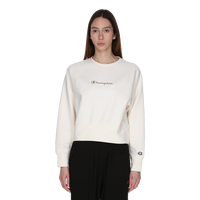 Cropped Raglan Crewneck Sweatshirt