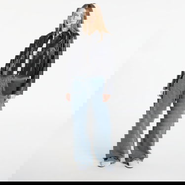 Bunda CALVIN KLEIN Leather Moto Jacket Čierna | LV047E501G UB1, 5