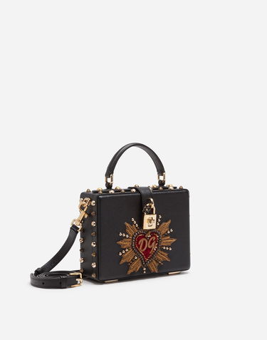 Kabelka Dolce & Gabbana Dolce & Gabbana Dolce Box Bag With Patch Heart Čierna | BB5970AS11680999, 1