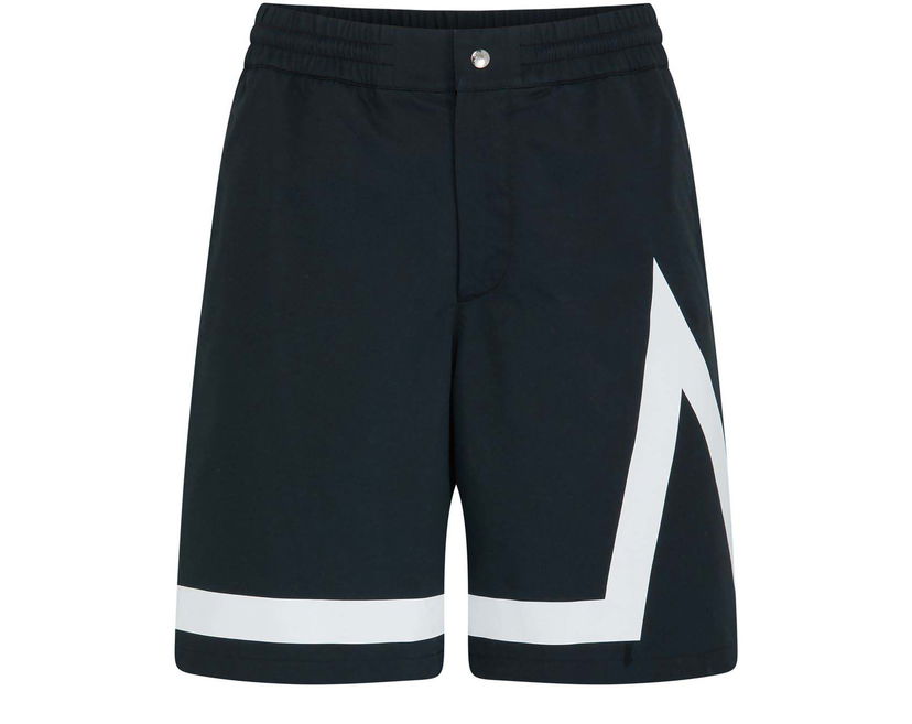 Šortky Moncler Logo Bermuda Shorts Čierna | H2 091 2B00001 59668 999