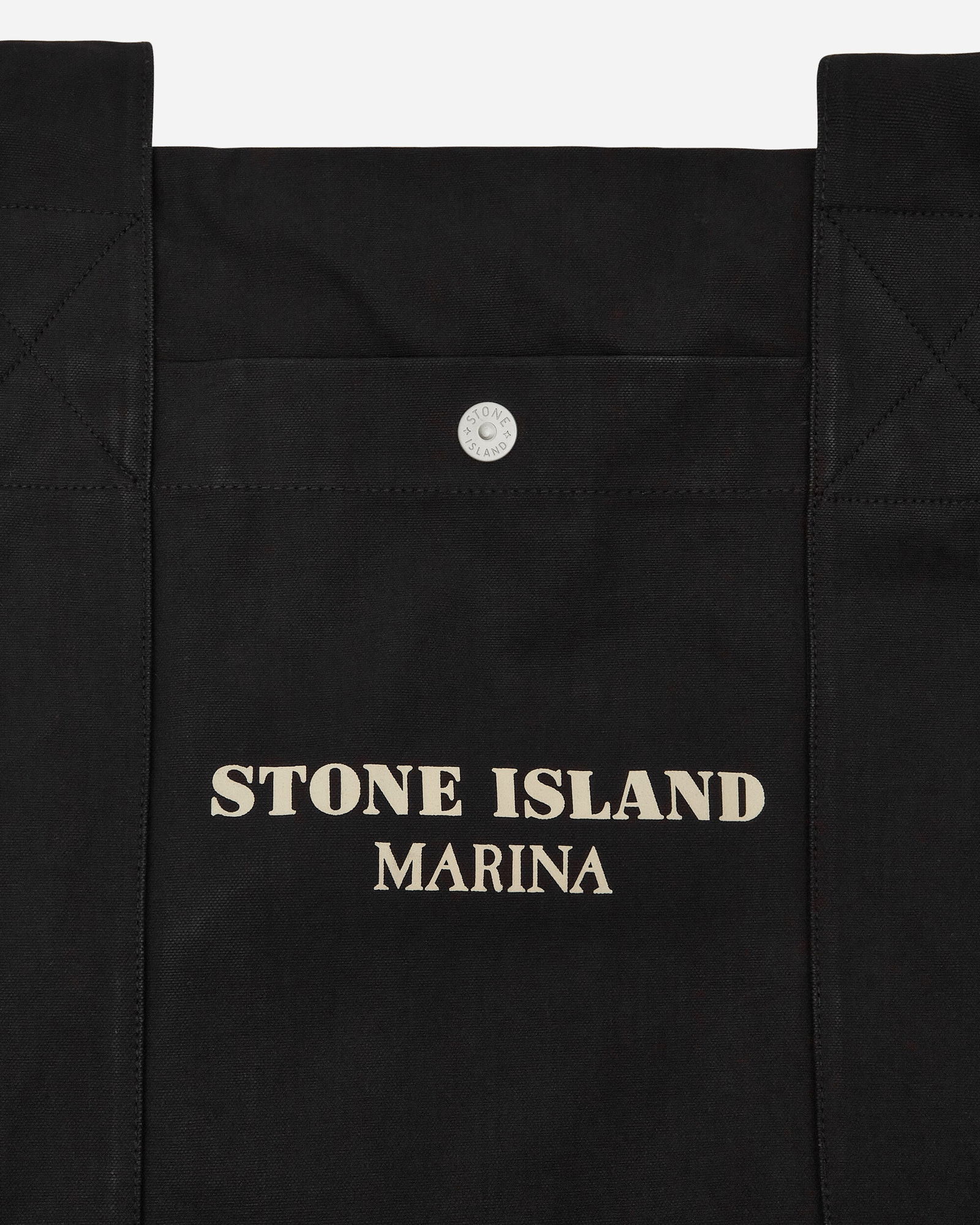 Marina Plated Cotton Canvas Tote Bag Butter