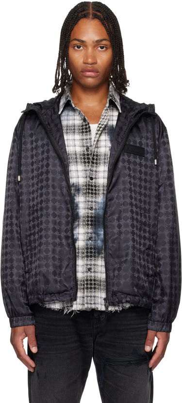 Vetrovka AMIRI AMIRI MA Quad Windbreaker Jacket Čierna | AMOULW1039, 0