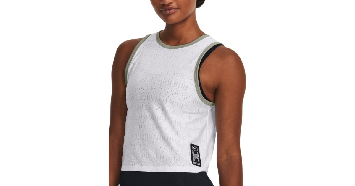 Tielko Under Armour Run Everywhere Biela | 1381844-100, 1