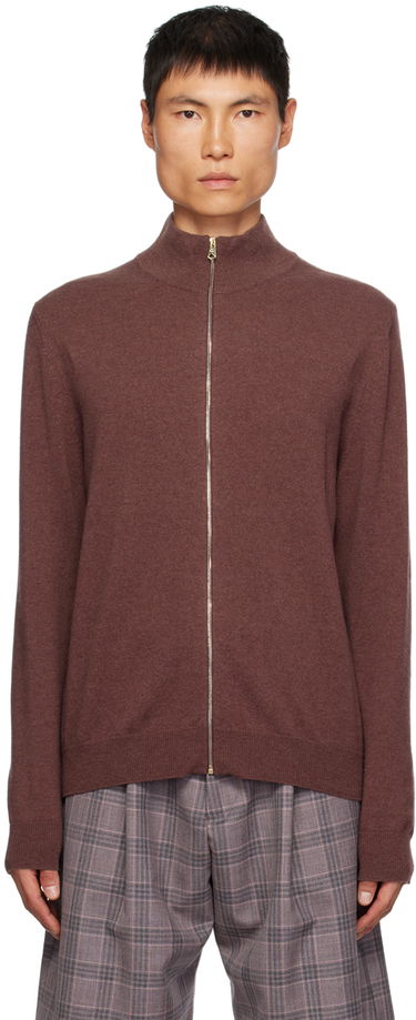 Sveter Paul Smith Paul Smith Zip Cardigan Vínová | M1R-279Y-L02162-55, 0
