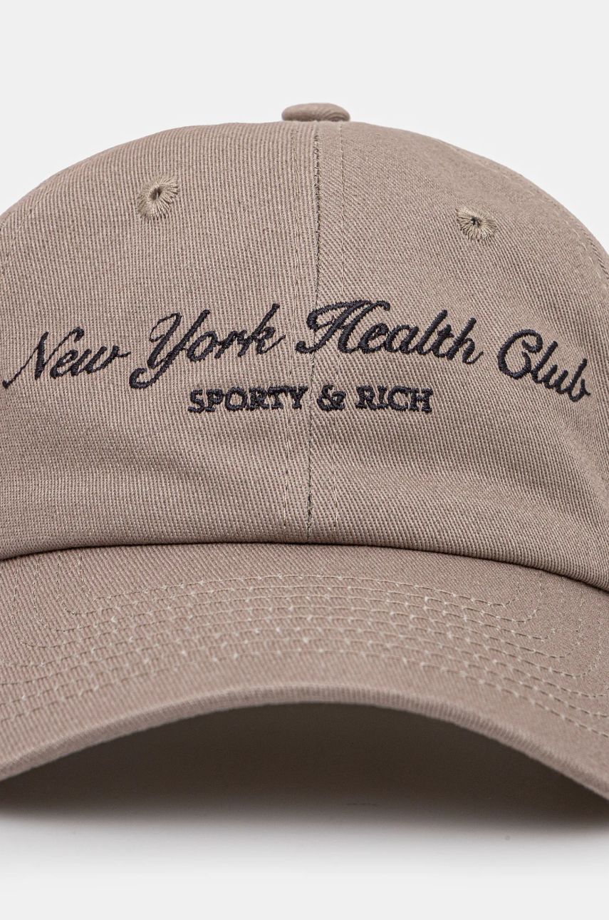 Šiltovka Sporty & Rich NY Health Club Baseball Cap Béžová | AC040512043BE19, 1