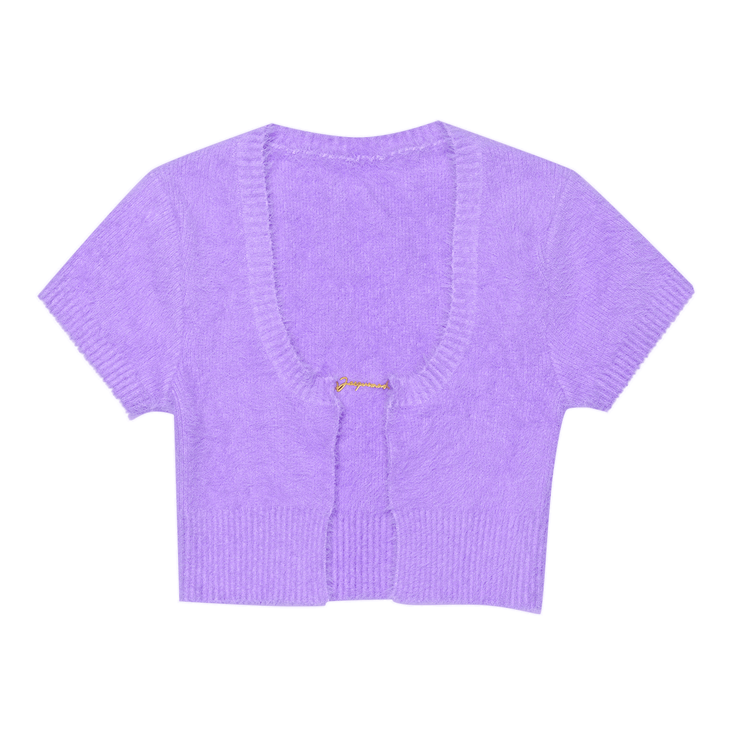 Sveter Jacquemus La Maille Neve Cardigan Fialová | 223KN209 2380 650, 0