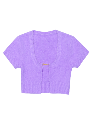 Sveter Jacquemus La Maille Neve Cardigan Fialová | 223KN209 2380 650
