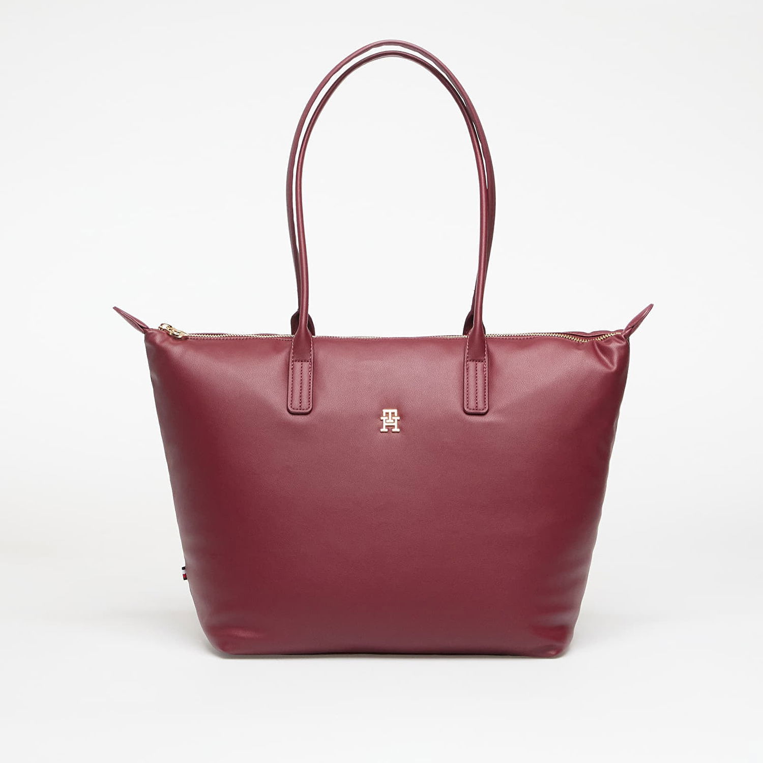 Tote bag Tommy Hilfiger Popette Soft Tote Vínová | AW0AW17705 VLP, 0