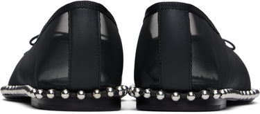 Starostlivosť o obuv Alexander Wang Alexander Wang Lina Ballchain Ballerina Flats Čierna | 30125F046, 1