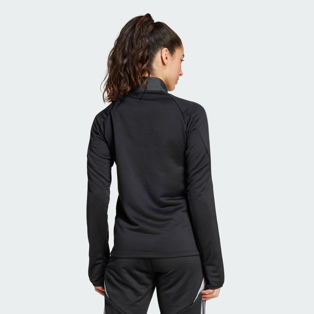 Black Winterized Quarter-Zip Training Top