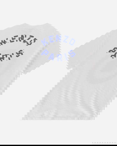 Tričko KENZO Oversize Target T-Shirt Biela | FD65TS1114SG 02, 9
