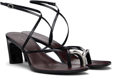 Doplnky Tory Burch Tory Burch Pierced Strappy Heeled Sandals Čierna | 169779-006, 3