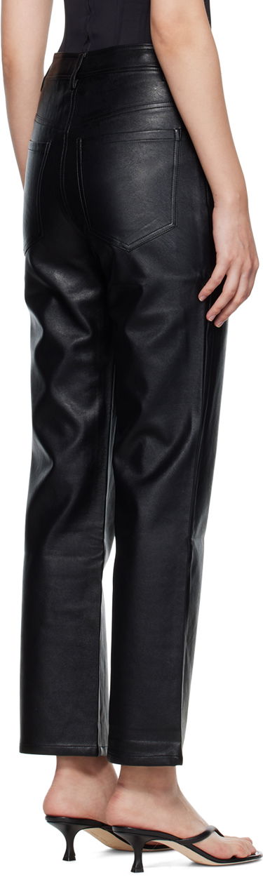 Nohavice Miaou Miaou Junior Faux-Leather Pants Čierna | 1010-CL-BLKL, 2