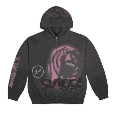Mikina Cactus Jack by Travis Scott Fragment x Sunrise Zip Up Hoodie Šedá | CJFR HZ08 GREY, 0