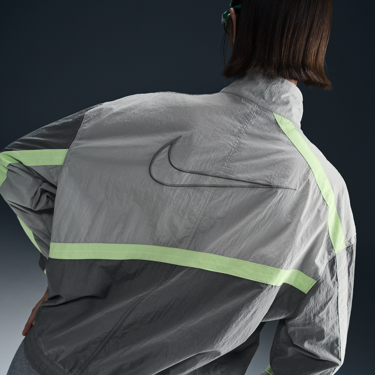 Vetrovka Nike Nike Sportswear Woven Jacket Šedá | HJ0176-084, 1