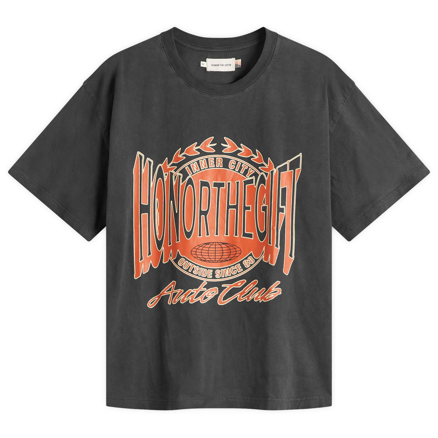 Tričko Honor The Gift Honor the Gift Honor Club T-Shirt Čierna | HTG250149-BLK, 0