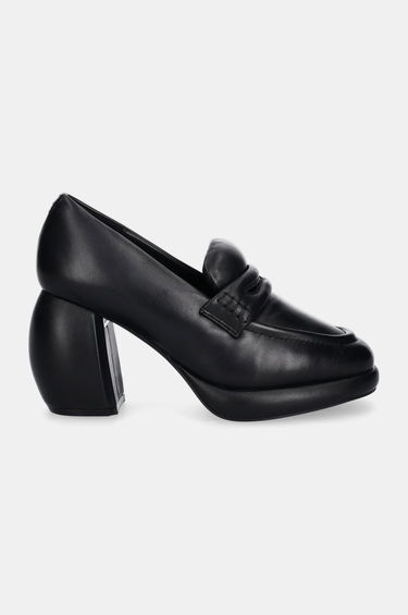 Tenisky a topánky Clarks Leather Platform Loafers Čierna | 26178343, 0