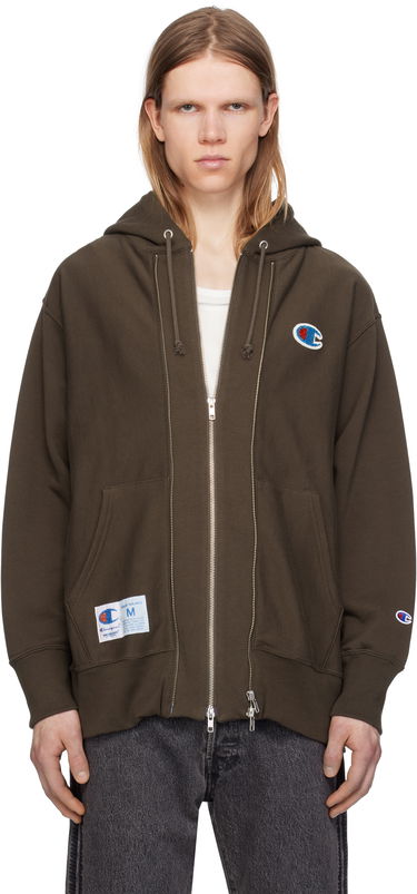 Mikina UNDERCOVER Undercover Champion Edition Zip Hoodie Hnedá | UC1E4811, 0