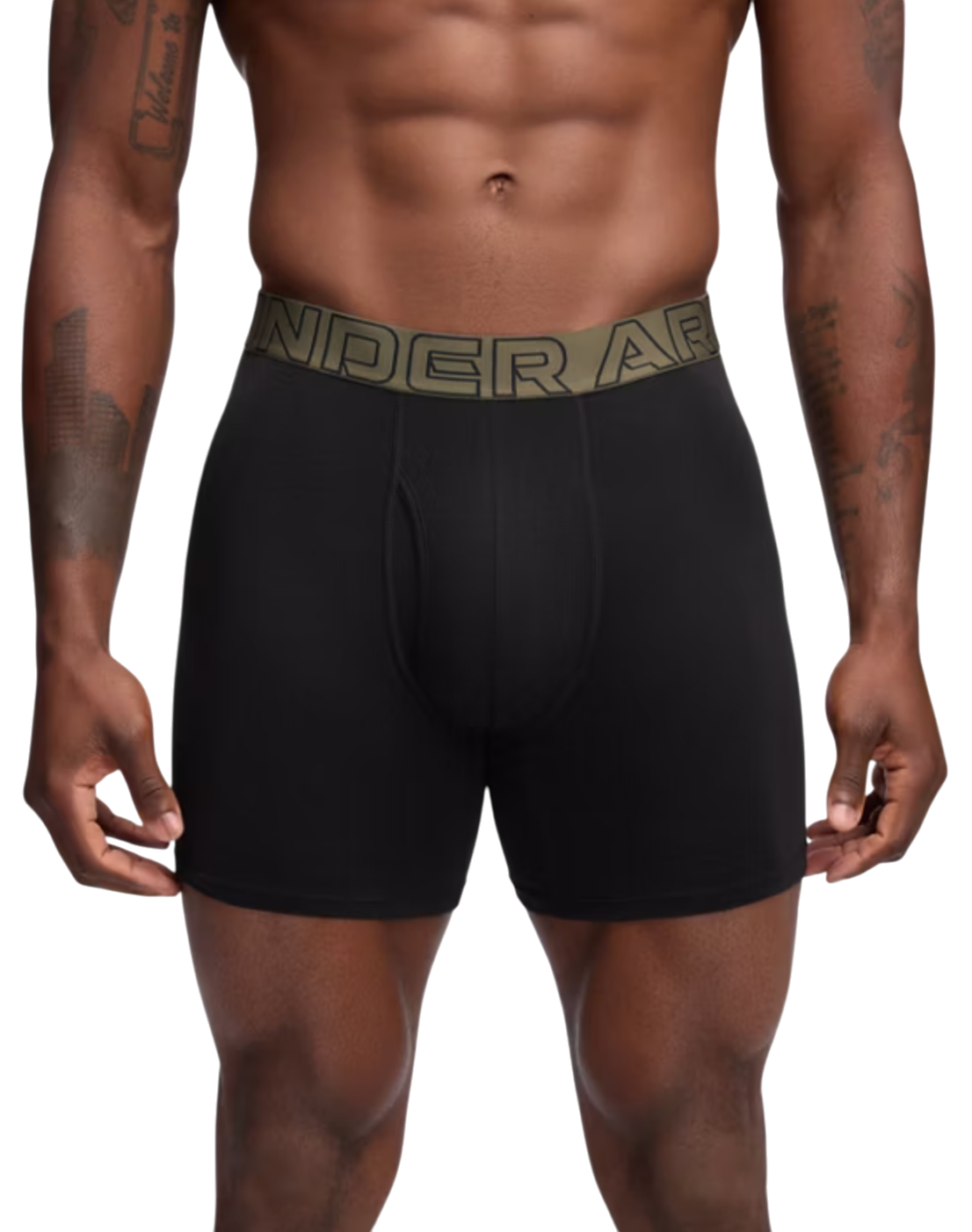 Boxerky Under Armour Under Armour Solid 6in 3-Pack Boxer Shorts Zelené | 1383889-005, 1