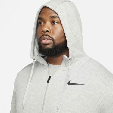 Mikina Nike Dri-FIT Full-Zip Training Hoodie Šedá | CZ6376-063, 0