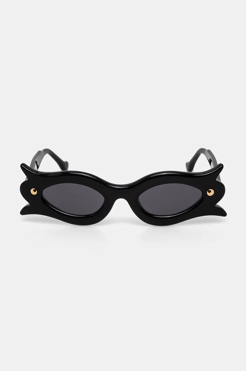 Slnečné okuliare Nanushka Black Cat Eye Sunglasses Čierna | NU24PFSG00199, 1