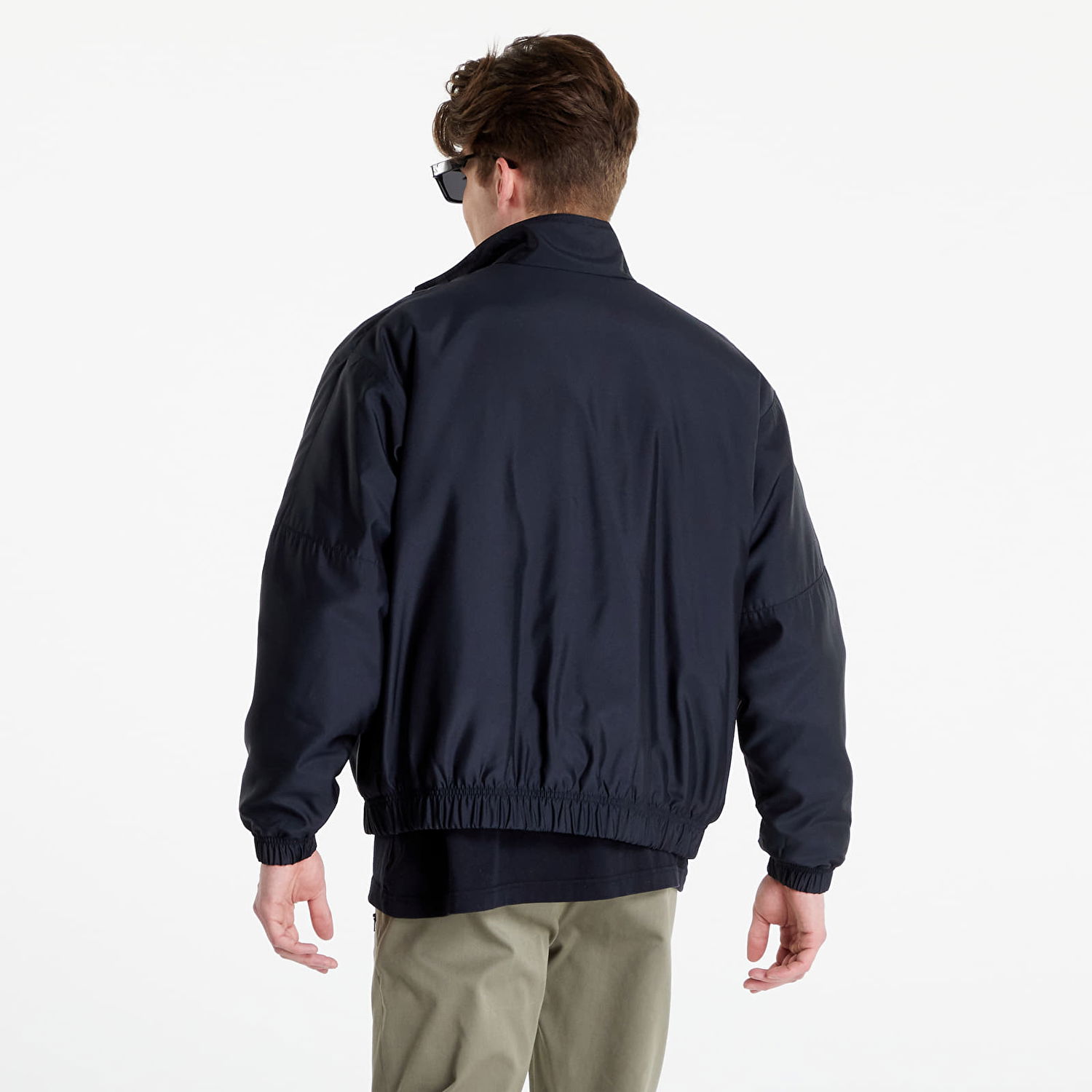 Bomber bunda Nike Sportswear Solo Swoosh Satin Bomber Čierna | DN1266-011, 1