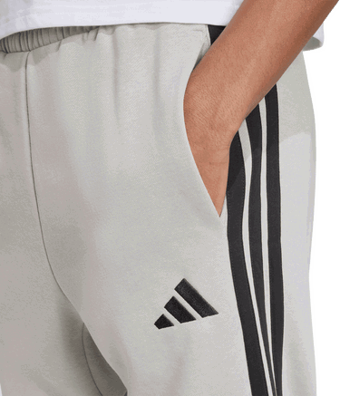 Tepláky adidas Performance Sportswear Essentials Three Stripes Fleece Open Hem Sweatpants Šedá | jx0715, 3
