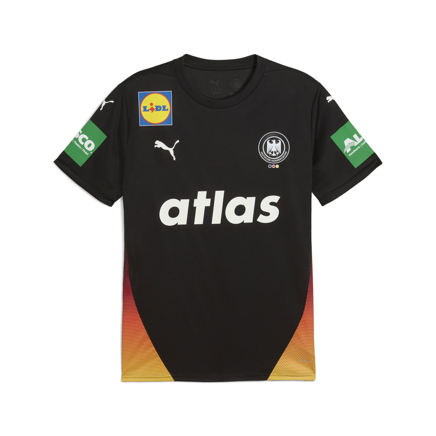 Dres Puma German Handball Federation 2nd Kit T-shirt Čierna | 787363_02, 0