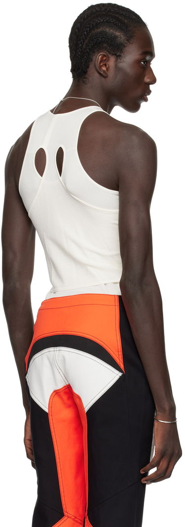 Tielko Dion Lee Mobius Loop Tank Top Biela | C7243PS24, 2