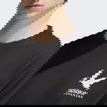 Tričko adidas Performance Tee Adventure Graphic Duckies Čierna | HZ1148, 1
