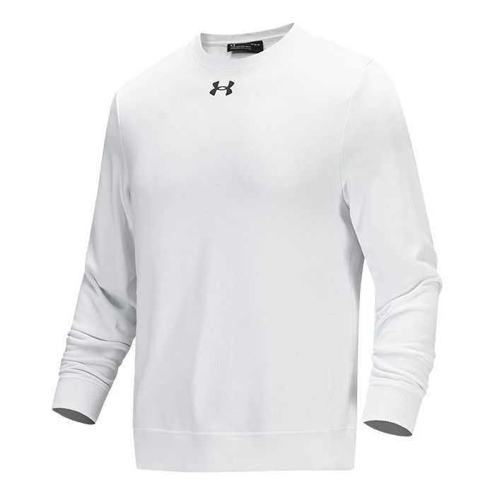 Sveter Under Armour Rival Fleece 2.0 Crew Pullover Biela | 21600301-100, 0