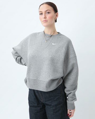 Mikina Nike Crew Fleece Šedá | CK0168-063, 1