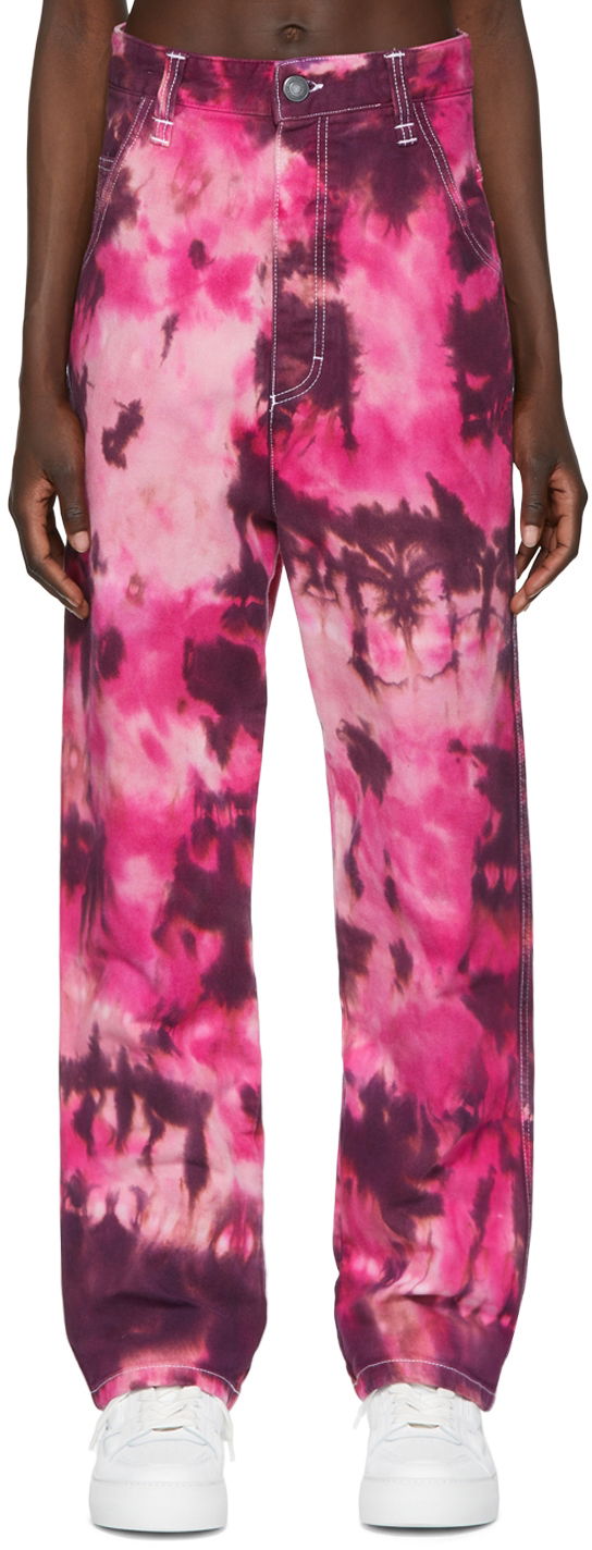 Tie-Dye Carpenter Jeans