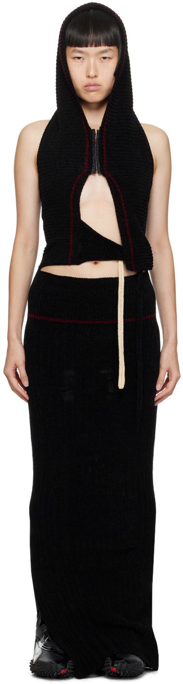 Šaty Ottolinger Ottolinger Hooded Maxi Dress Čierna | 707002, 0