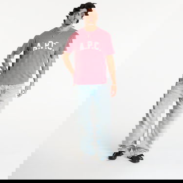 Tričko A.P.C. A.P.C. Marcus T-Shirt Vínová | COHKV-H26537 GAV, 3