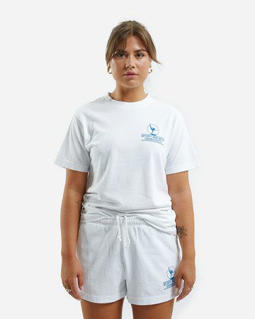 Tričko Sporty & Rich Gymnastics T-Shirt Biela | TS486WH, 0