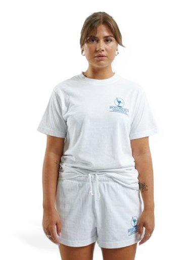 Tričko Sporty & Rich Gymnastics T-Shirt Biela | TS486WH