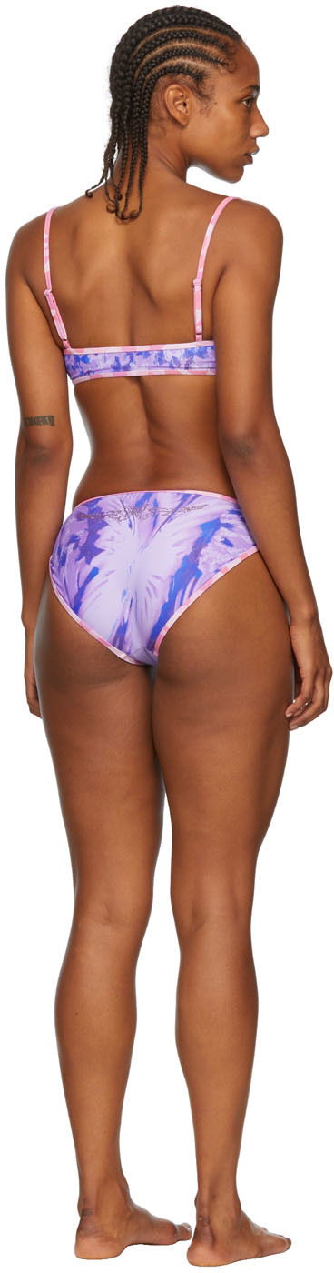 Plavky Collina Strada Collina Strada Exclusive Recycled Nylon Bikini Fialová | XX2120, 2