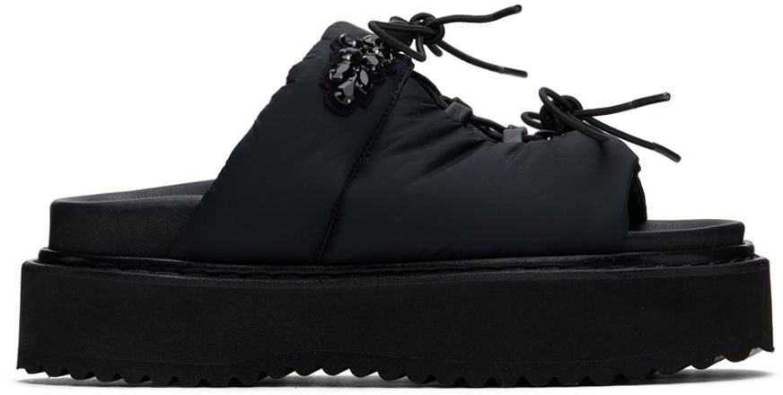 Doplnky Simone Rocha Simone Rocha Platform Ghillie Sandals Čierna | SLD50B 0798, 0
