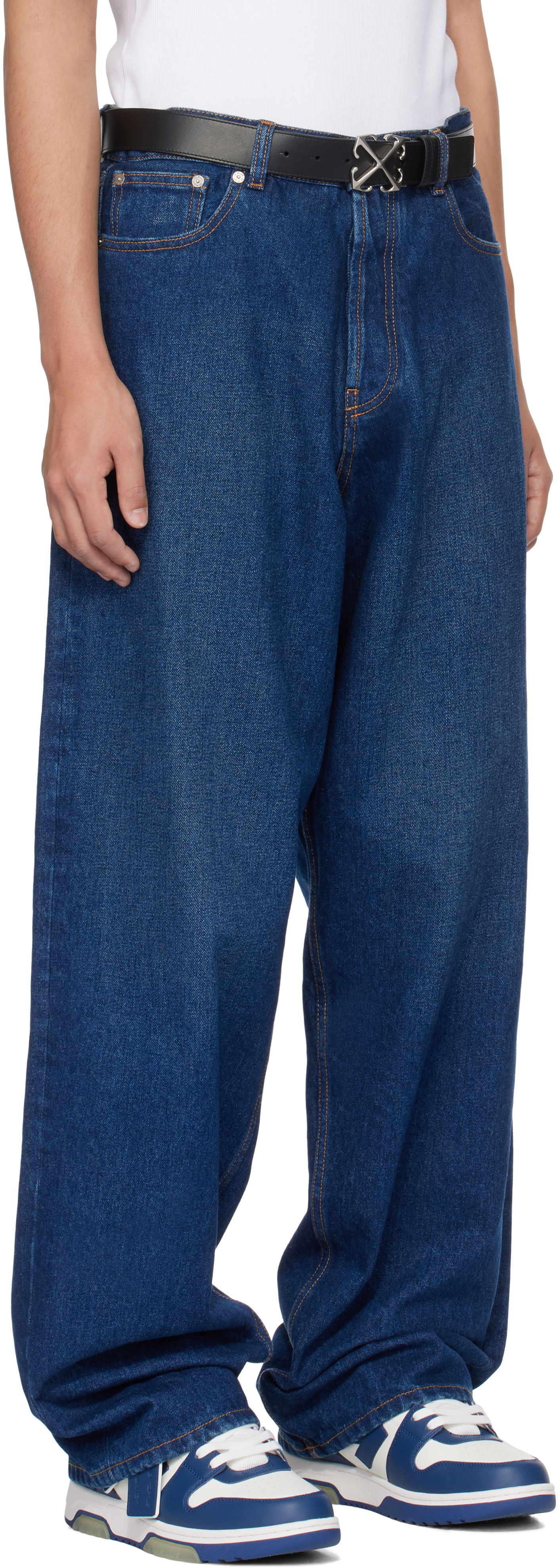 Off-White Loose Fit Jeans