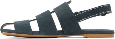 Tenisky a topánky JW Anderson JW Anderson Suede Fisherman Sandals Modrá | SN0091-LA0359, 2