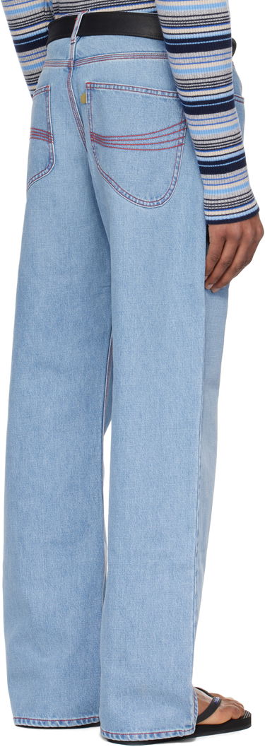 Džínsy ERL ERL Straight Venice Jeans Modrá | ERL10P012, 2