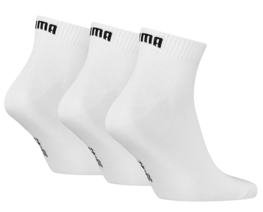 Ponožky Puma Puma Quarter Plain 3-Pack Socks Biela | 701230337-300, 1