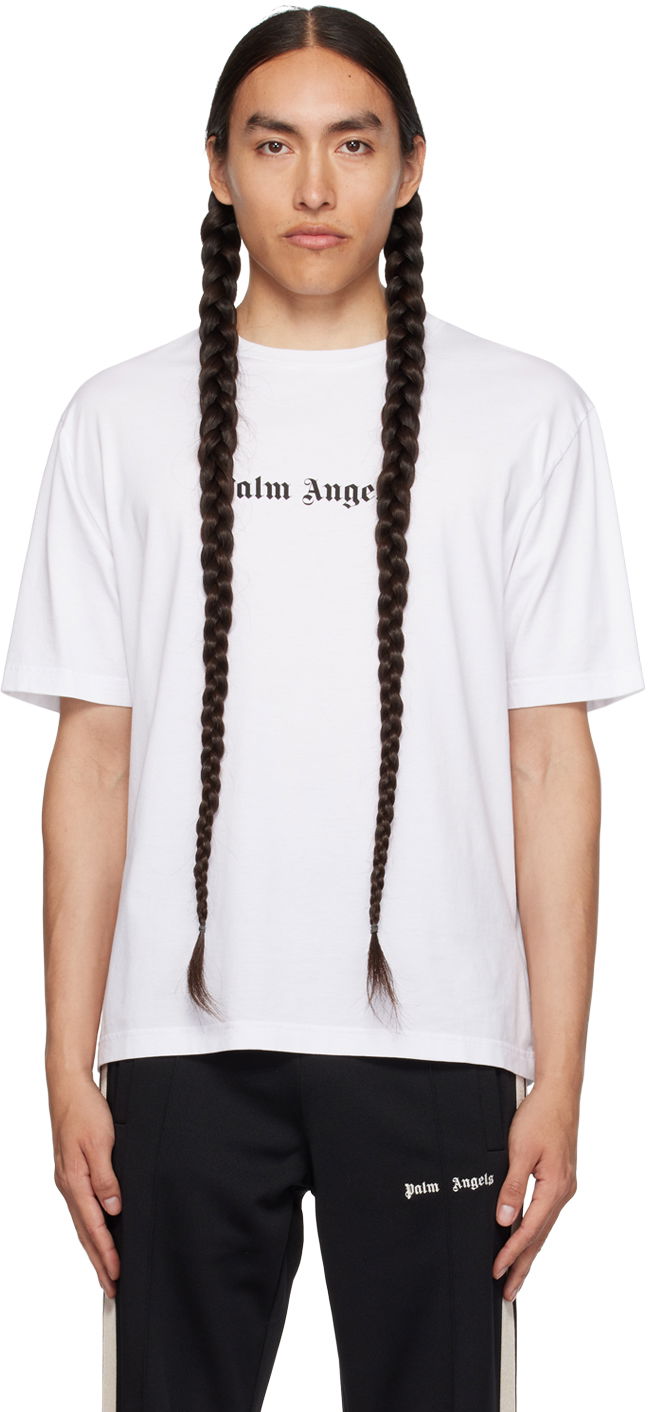 Tričko Palm Angels White Printed Biela | PMAA089F23JER0020110, 0