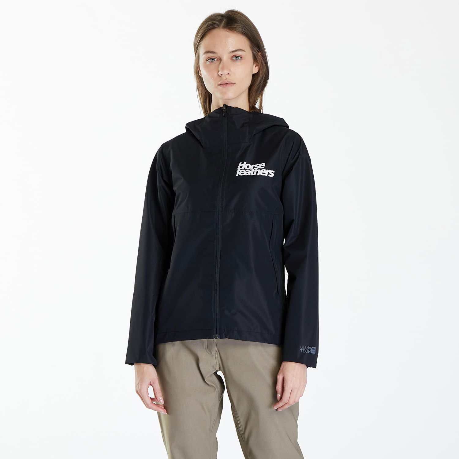 Bunda Horsefeathers Onyx Jacket Black/ White Čierna | TW023C, 0