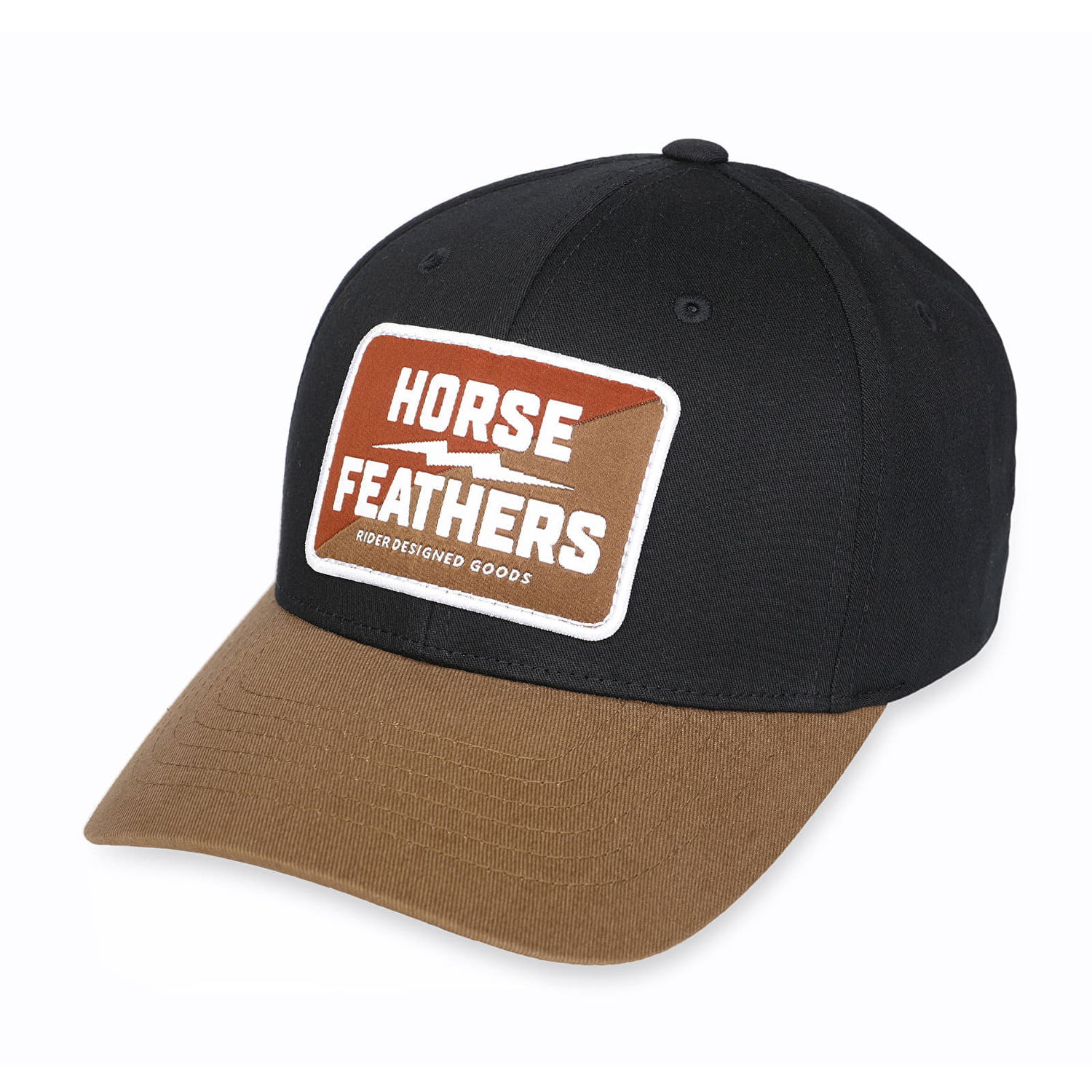 Šiltovka Horsefeathers Cap Vark Cap Black Čierna | AM226A, 0